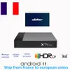 Skicka från Frankrike Meelo XTV-duo 4K Amlogic S905W2 Android 11.0 Online Set-Top-Box Smart TV Box Dual WiFi LAN 100M