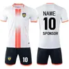 Ao ar livre camisetas 19 crianças camisas de futebol homens meninos roupas de futebol define manga curta crianças uniformes de futebol adulto crianças futebol tracksuit jersey 231117