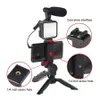 Statieven Telefoon Vlog Selfie Stick AY 49 LED Mini Pografie Licht Videoconferentie Korte Live-uitzending Vulstatief po kit 231117