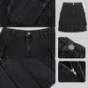 Skirts Skirts Women Folds Denim Mini Sexy Kawaii Streetwear Korean Style Chic Casual A-Line Vintage Fashionable Harajuku Sweet Girls 230418