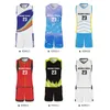 Outdoor T-Shirts Boys Basketball Uniform Set Custom High Quality Kid'S Basketball Shirt Breathable Basketball Jersey For Children 231117