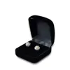 10pc smycken lådor grossist engagemang svart sammet ring låd smycken display lagring vikbox vigselring valentins dag presentarrangör 231118