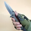 Browning Camping FA-24 Краткий тактический складной нож 5 CR15MOV Переработка на открытом воздухе ножи для выживания кемпинга