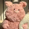 Bonecas de pelúcia super macio rosa porco brinquedo kawaii cheio menina animal ao ar livre crianças presente de páscoa 231117