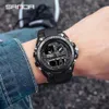 Montres-bracelets SANDA Top marque hommes montres 5ATM étanche Sport militaire montre-bracelet montre à Quartz pour hommes horloge Relogio Masculino 6024 231118