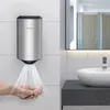 Hand Dryers AIKE Hands Dryer Compact Jet Air Automatic Stainless Steel Smart Senser Drying Machine For Bathroom Toilet 1350W 231118
