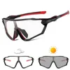 Utomhus Eyewear Vaghozz Brand UV400 och Pochromic Cycling Glasses Solglasögon Män kvinnor Sport MTB Bike Bicycle Goggles 230418