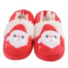 Slipper Toddler Girl Slippers for Boy Winter Plush Warm Cartoon Santa Claus Deer Christmas Gifts Children Home Shoes Little Kid Footwear 231117