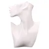 Torebki biżuterii F19D Naszyjnik Manekin do uchwytu na głowę Bust Stand Model Store Store