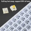 Keyboard GKS68 Bluetooth 2 4G Dostosowywany zestaw klawiatury mechanicznej 60 SWAPPABLE RGB PCB DIY 3 Tryb 231117