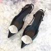 Sandales en cuir d'été pour femmes Fashion Party High Heels Designer Chaussures de modèle de robe confortables et belles