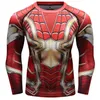 T-shirt da uomo Cody Lundin Men Digital Sublimation Stampato Rash Guard Manica lunga sportiva traspirante