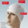 Bonnets de natation Bonnet de bain Chapeau Hommes Femmes Caoutchouc Adulte Silicone Imperméable À L'eau Des Cheveux Pétale Et Nager Chlore Protéger Piscine Ados Eau Divi N8c7 P230418