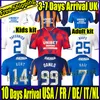 S-4XL 23 24 Rangers Soccer Jerseys Glasgow 2023 2024 Home Away Tee Champions 150th Legendary Version Defoe Barker Morelos Men Kids Training