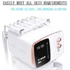 De haute qualité 7 dans 1 dermabrasion Hydra Machine faciale oxygène Small Bubble Hydro Fasials Machine Acné Traitement Remover Pores Pores Nettoyer