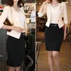 Skirts Women Short Suit Skirts Work Wear Formal Office Ladies Fashion Spring Summer Slim Bodycon Pencil Party Skirt Black Blue 230418