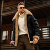 Men's Jackets S-5XL Autumn And Winter Thick Imitation Jacket Fur One Men Coat Solid Color Warm Large Lapel And Thick Overcoat Plus Size 231118