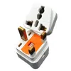 Wtyczka kabla zasilacza 10PCLlot Universal Travel Adapter FUUSE US AU UE do brytyjskiego przemiennika gniazda AC Ireland Pakistan Singapur 231117