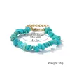 Charm Bracelets Irregar Natural Gem Stone Armband Chip Beads Nets Fluorite Amethyst Rose Crystal Quartz Bangles For Women Drop Deli Dhfxv