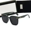 Модельер солнцезащитные очки Goggle Beach черная оправа Солнцезащитные очки для мужчин и женщин Очки модные цвета Высокое качество с футляром