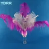 Other Event Party Supplies Dyed colors wediing feathers white Decoration Feathers Quill Spines Colored Ostrich Feather 231117