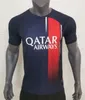 2023 2024 Mbappe Futbol Formaları 22 23 24 24 PSGS MAN Paris Eğitim Jersey Di Maria Wijnaldum Sergio Ramos Hakimi Dördüncü Maillots Futbol Kiti Icardi Verratti Boyut S- 4XL