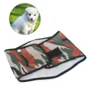 Vêtements pour chiens Couches pour animaux domestiques Pantalons physiologiques sanitaires Shorts masculins lavables Menstruation Taille S (Camouflage)