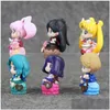 Action Toy Figures 6Pcsset Figure Small Lady Mercury Mars Jupiter Venus Uranus Neptune Pvc Model Doll X05031597122 Drop Delivery T Dhka0