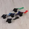 Geschenkwikkeling 12 PCS Mini Leuke afstuderen Cap Party Hoed voor flesdecoratie