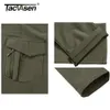 Pantaloni da uomo TACVASEN Winter Softshell Warm Pants Mens IX9 Pantaloni tattici militari Pantaloni cargo Pantaloni in pile impermeabili Pantaloni da lavoro da escursionismo 230418