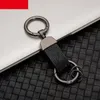 Keychains Lanyards Multicolor Keychain Brand Designers Key Chain Womens Fashion Bee Buckle Keychains Men Luxury Car Keyring Handgjorda läder Män Y240426 VZM6