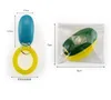 Nouveau Clicker de formation de chien de chat de compagnie en plastique nouveaux chiens cliquez sur formateur Clickers transparents avec bracelet en gros LX031