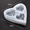 راتنج مجوهرات العفن 3D الماس Love Heart على شكل قلب UV الايبوكسي لأدوات صنع المجوهرات إكسسوارات مجوهرات أدوات الجودة مجوهرات عالية الجودة