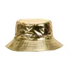 넓은 가슴 모자 PU 가죽 버킷 모자 두 배로 남성과 여성 힙합 캡 야외 태양 드롭 배달 패션 액세서리 S DHGARDEN DH9KY