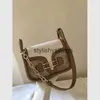 Shoulder Saddle Women's 2023 New Vintage Nice Designer Single Crossbody Bag Fasion Contrast Color Bagsstylishyslbags