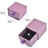 10PC Sieraden Dozen Vierkante sieraden doos lade sieraden verpakking papieren doos oorbellen ketting verpakking sieraden display geschenken 231118