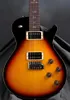 Custom Flame Maple Maple Top Electric Guitar China con hardware cromato