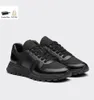 Top Luxury Men Shoes Prax 01 Runner Sports Chunky Sole Re-Nylon Trainer Black White Brush Leather Comfort Wholesale Skateboard Walking Skate Shoe EU38-46