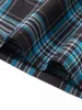 Underpants JupiterSecret 6 Pcs Boxer Shorts Casual Plaid Elastic Waistband Button Mens Boxer Underwear Woven Shorts For Home 231117