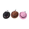 Dog Apparel Funny Pet caps Costume Apparel Accessories Cowboy Hats with Adjustable Elastic Chin Strap hat LT358