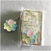 Party Favor Mignon Résine Bouton Forme Porte-clés Porte-clés Baby Shower Favors Et Cadeau Souvenir Za1168 Drop Delivery Home Garden Dhbki