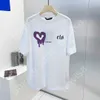 Erkek T Shirt Tasarımcı Palmes Angels Gömlek Kadın Tee Spor Giyim Giysileri Tshirts Pamuk Sokak Graffitir High Street Hipster Gevşek Takım Artı Boyut B1