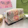 G Pinrt Cosmetic Bags Designer Makeup Bag Toiletry Designer Bag Women Designers Toiletrys Pouch Womens Purses Fashion All-match Flower Handbag