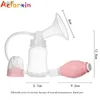 Breastpumps Baby Accessories Breast Pumps Silicone Manual Control Breast Powerful Baby Nipple Suction Feeding Milk Saver BottlesL231118