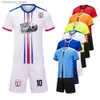 Collectable 2 Piece Football Uniform Suit for Men Children Personalized Custom Sublimation Blank Ma Kids Soccer Jersey Kit Workout Clothes Q231118