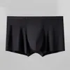 L XL Boxer Homens Sem Costura Sensação Livre Sexy Cueca Confortável Macio Cintura Elástica Calcinha Masculina Shorts