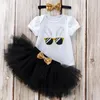 Clothing Sets Cute Easter Shirt Born Baby Girl Clothes Ear T Sunglasses Set Funny Bodysuit M