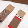 Nuove calze per neonati Design con cuciture multicolori calzini per bambini abiti firmati per bambini ragazzo ragazza tubo comodo collant per bambino