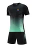 Real Sociedad Herren Trainingsanzüge Sommer Freizeit Kurzarm Anzug Sport Trainingsanzug Outdoor Freizeit Jogging T-Shirt Freizeit Sport Kurzarmshirt