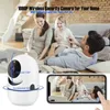 Videocamere per azioni sportive Ycc365 Plus 1080P Cloud HD Telecamera IP WiFi Tracciamento automatico Baby monitor Visione notturna Sicurezza Sorveglianza domestica 231117